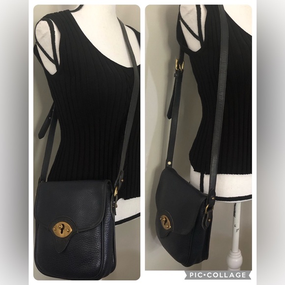 VTG DOONEY & BOURKE All Weather Leather Crossbody Bag - Picture 6 of 16
